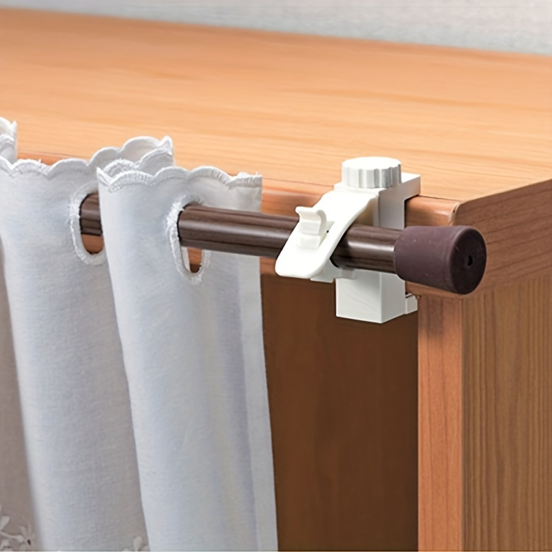 Curtain Rods - 2 buah/set braket batang tirai hemat