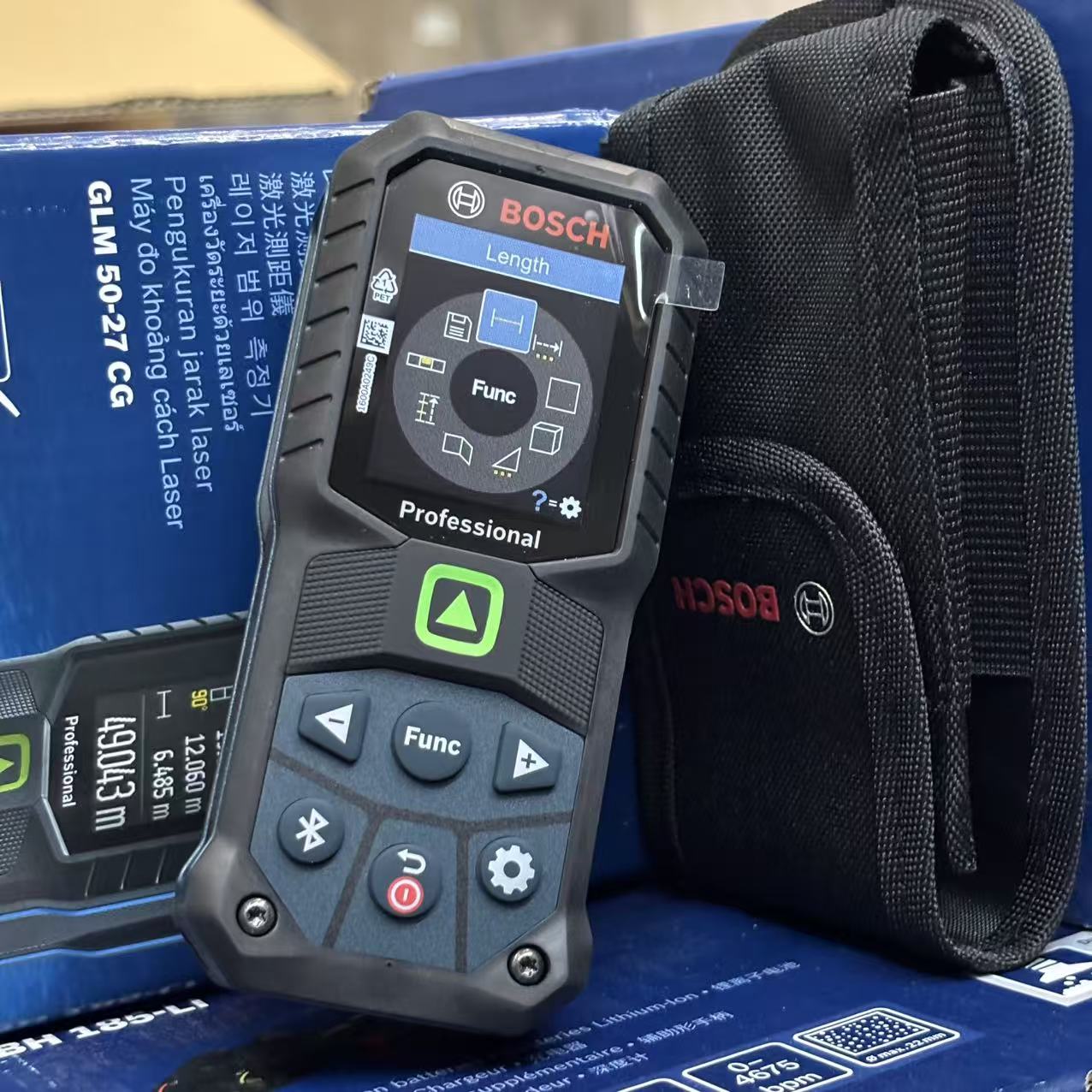 Tape Measure - Alat Pengukur Jarak Laser Hijau Bosch