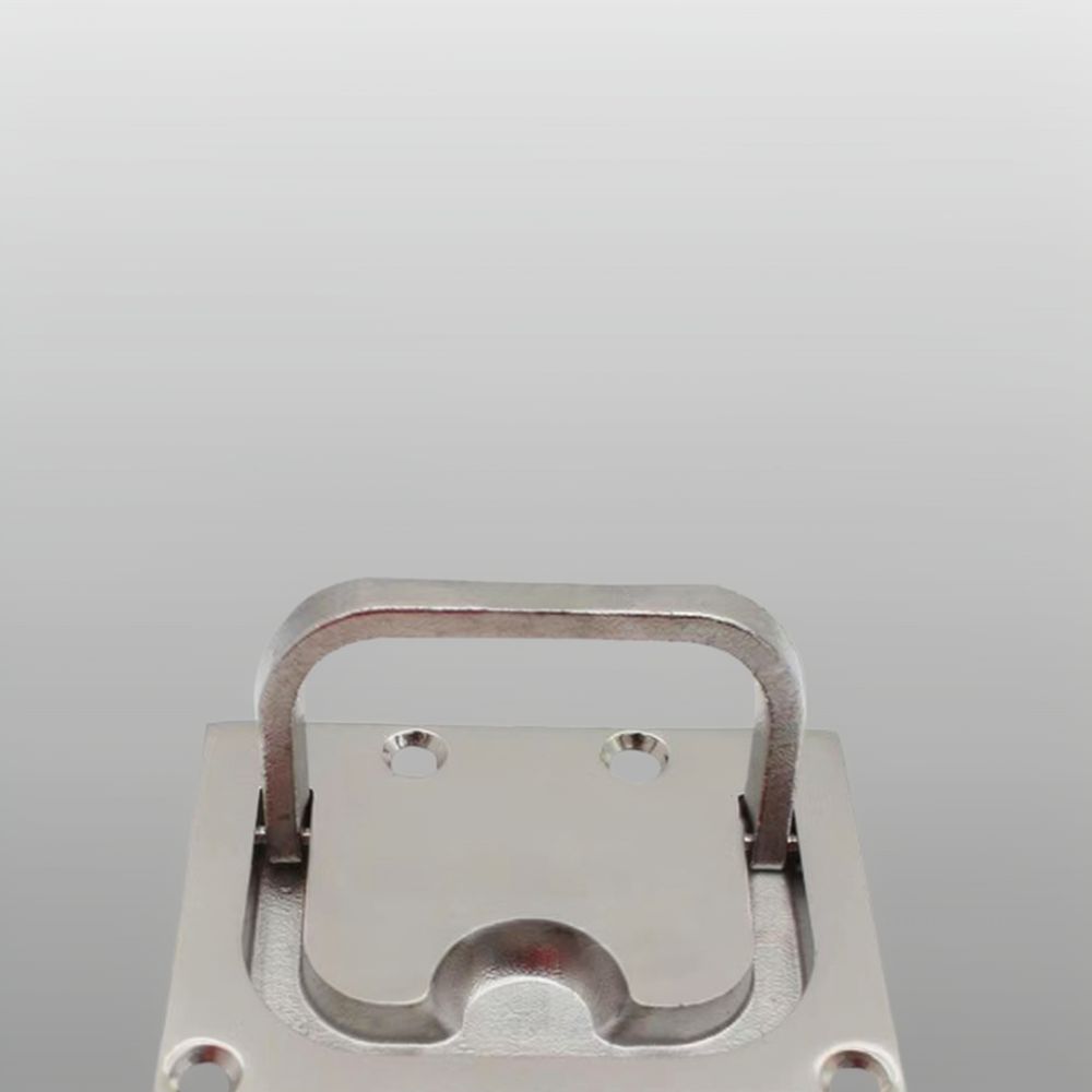 Door Handle - Pegangan Cincin Tarik Model Rata Baja