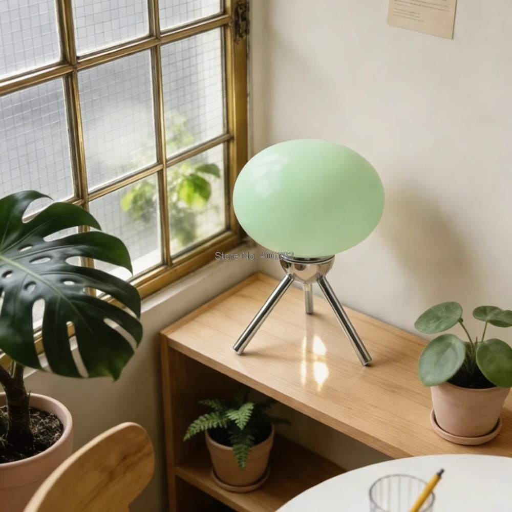 Lampu Meja Kaca Bentuk Jamur G - Light Switch ulasan dan harga